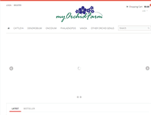 Tablet Screenshot of myorchidfarm.com